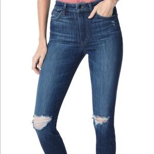 Joe’s Jean ( Charlie Ankle destroyed high rise)